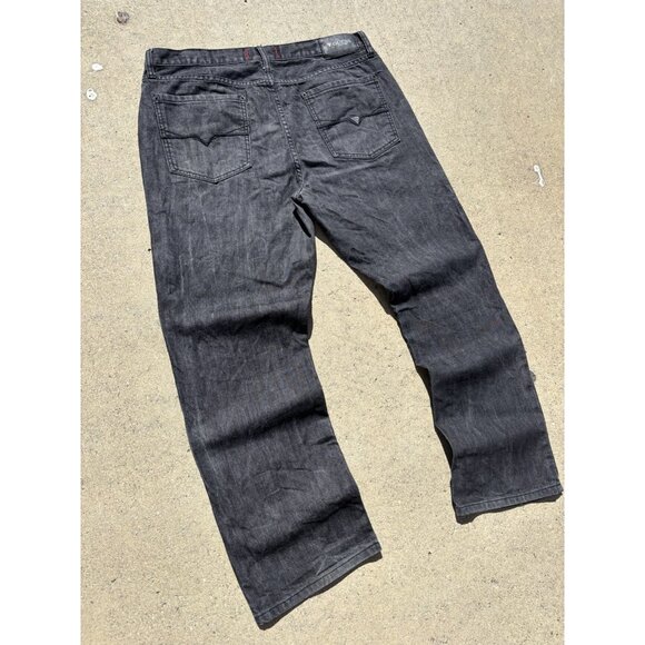 Guess Black Raw Selvage Denim Jeans 90’s - Picture 2 of 9